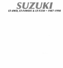 Thumbnail 1987-1998 suzuki Lt250 4wd quadrunner