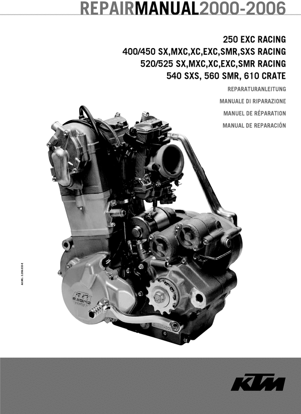 Product picture 2000-2006 Ktm 520-525 sx